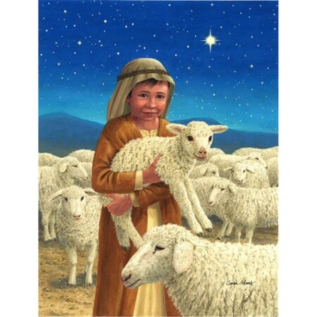 Carolines Treasures Shepherd And His Sheep Flag Garden Size ASA2141GF